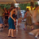 Dancing at the state fair